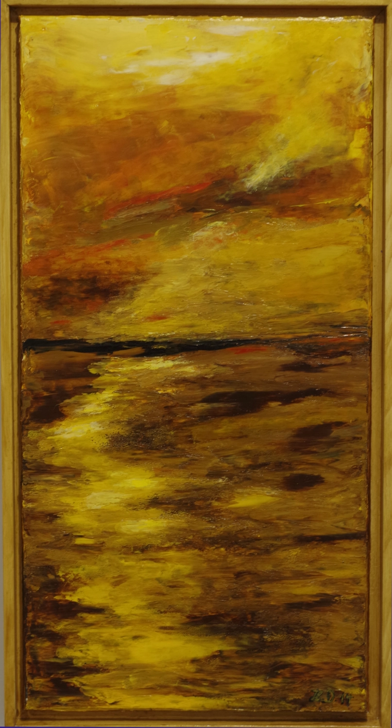 Hannelore Drees-Kiefhaber - Acrylmalerei von der Nordseeküste -Malerei 