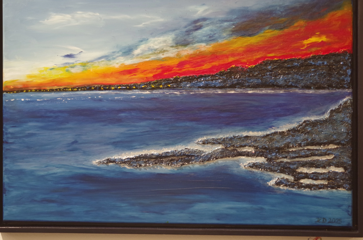 Hannelore Drees-Kiefhaber - Acrylmalerei von der Nordseeküste -Malerei 