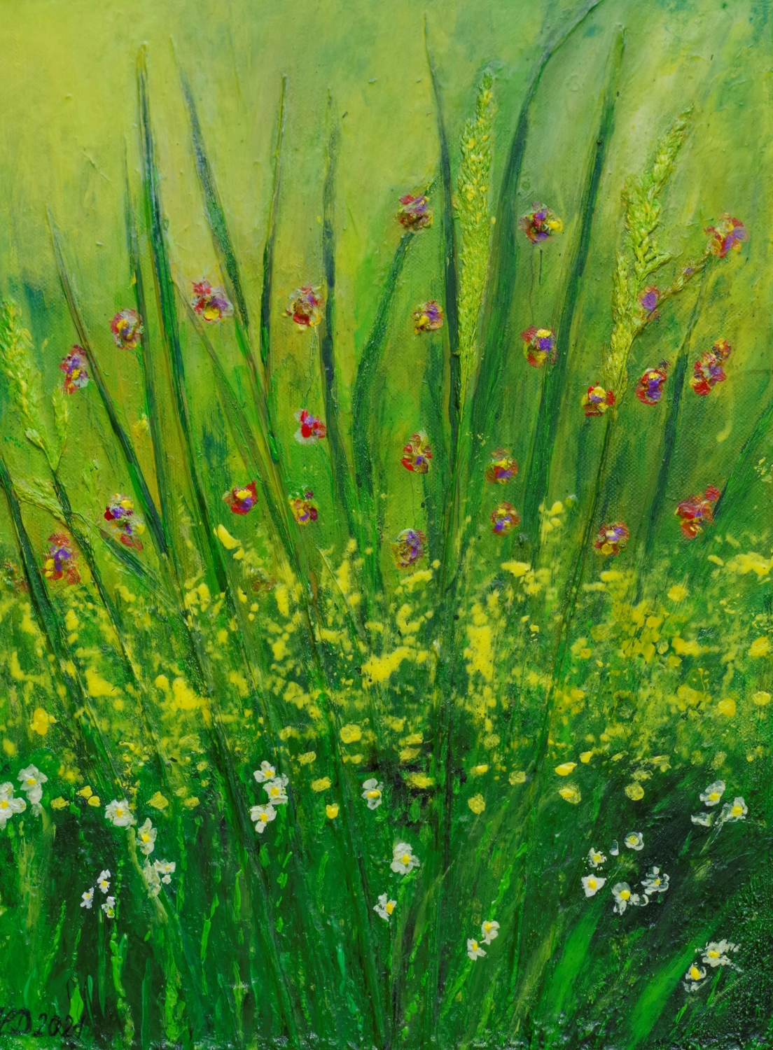 Hannelore Drees-Kiefhaber - Acrylmalerei von der Nordseeküste -Malerei 