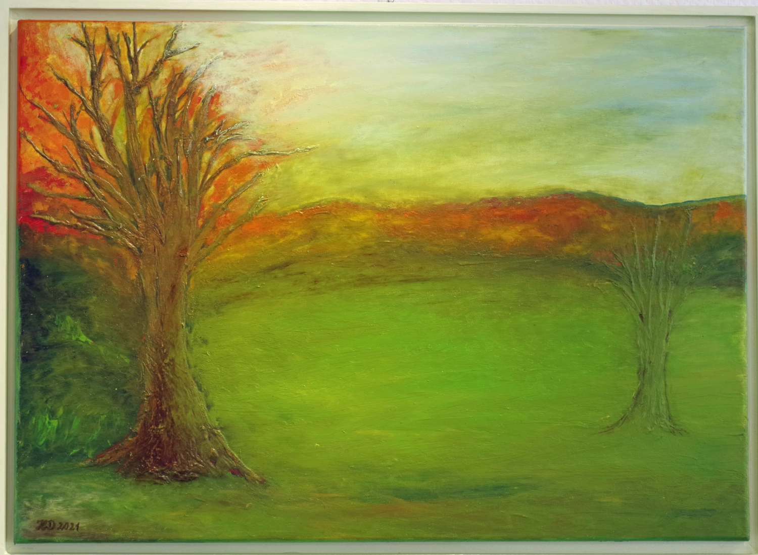 Hannelore Drees-Kiefhaber - Acrylmalerei von der Nordseeküste -Malerei 