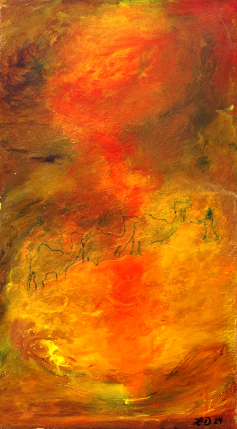 Hannelore Drees-Kiefhaber - Acrylmalerei von der Nordseeküste -Malerei 