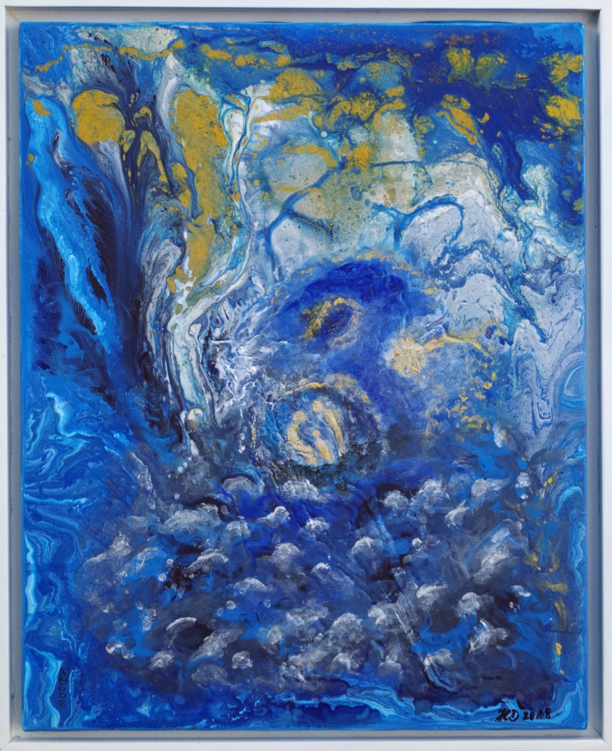 Hannelore Drees-Kiefhaber - Acrylmalerei von der Nordseeküste -Malerei 