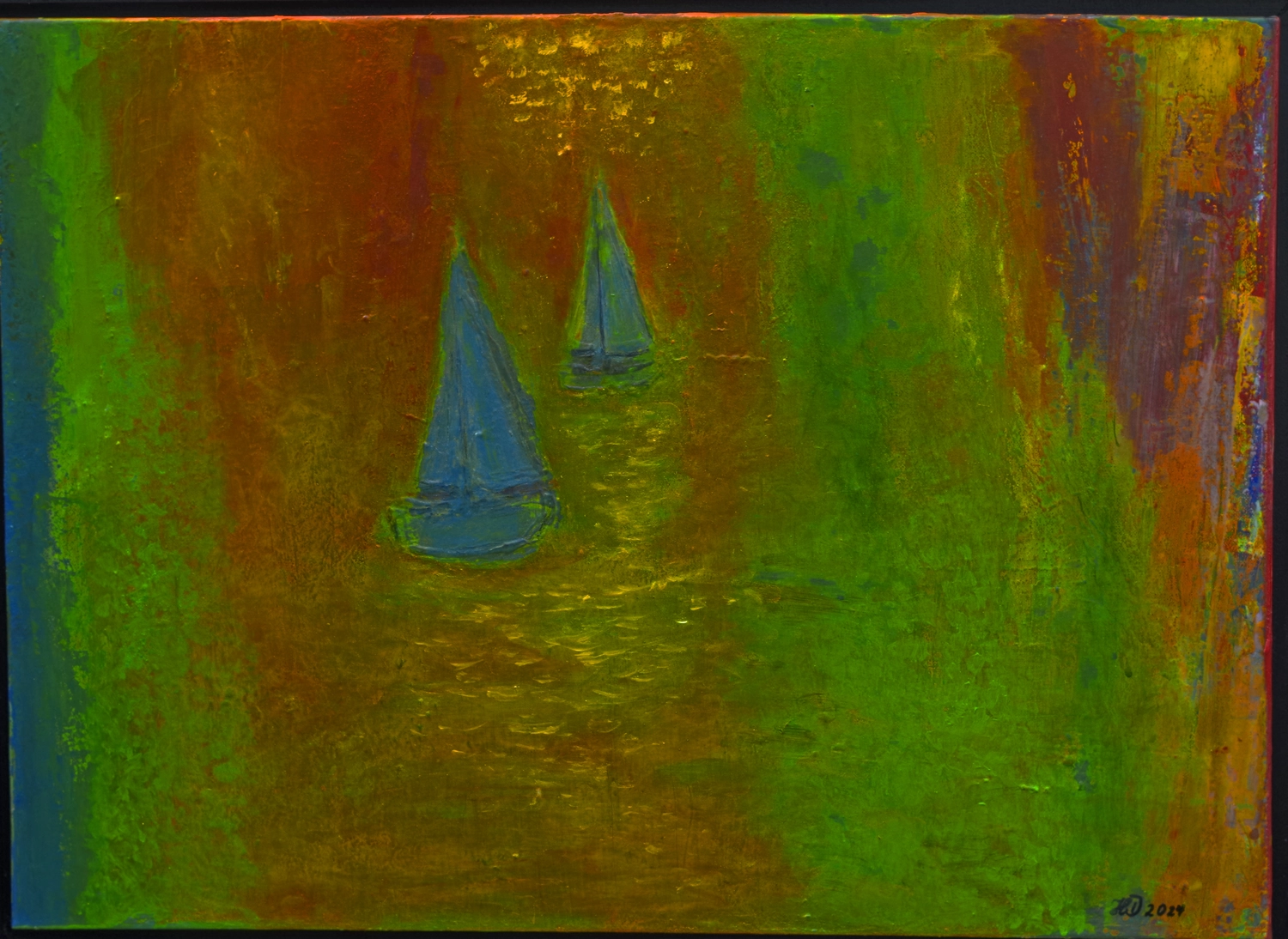 Hannelore Drees-Kiefhaber - Acrylmalerei von der Nordseeküste -Malerei 